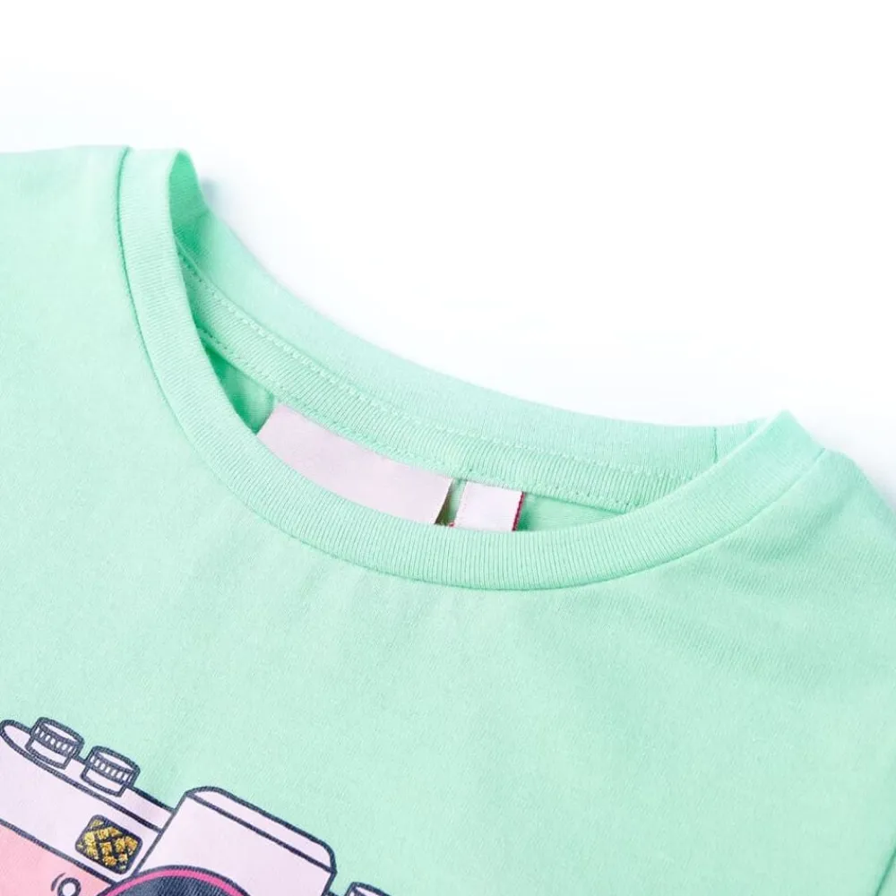 Kleding & Accessoires*vidaXL Kindershirt 116 fel Groen