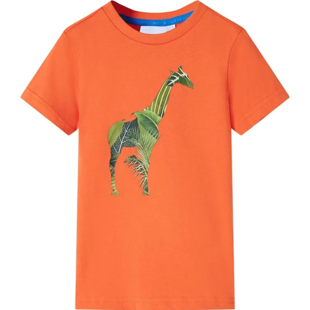 Kleding & Accessoires*vidaXL Kindershirt 104 fel Oranje