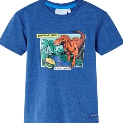 Kleding & Accessoires*vidaXL Kindershirt 116 gemêleerd Donkerblauw