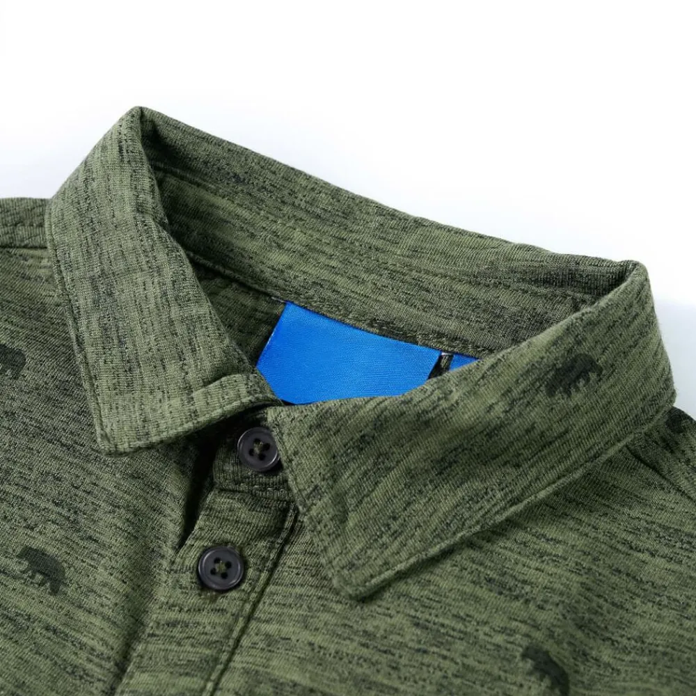Kindershirt 104 gemêleerd kakikleurig>vidaXL Clearance