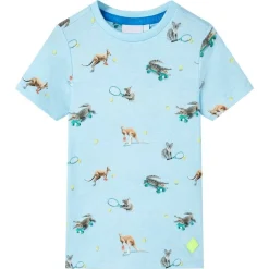 Kindershirt 116 gemêleerd lichtblauw>vidaXL Hot