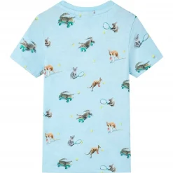 Kindershirt 116 gemêleerd lichtblauw>vidaXL Hot