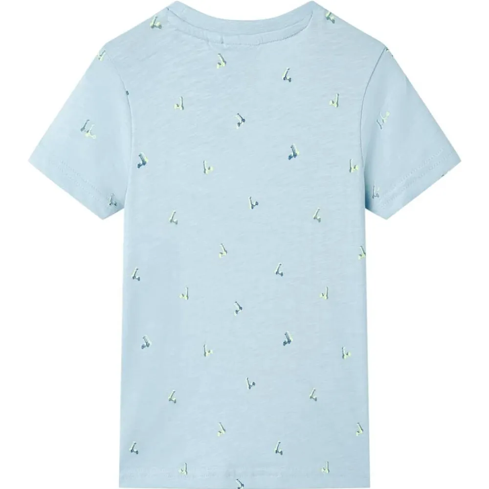 Kleding & Accessoires*vidaXL Kindershirt 104 lichtblauw