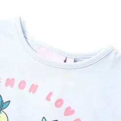 Kleding & Accessoires*vidaXL Kindershirt 140 lichtblauw