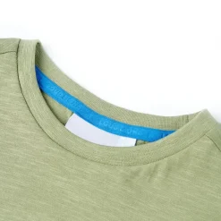 Kleding & Accessoires*vidaXL Kindershirt 116 lichtkleurig Kaki