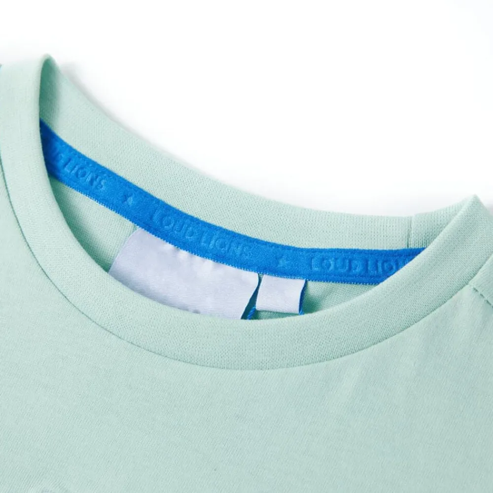 Kleding & Accessoires*vidaXL Kindershirt 140 lichtmint Mintgroen