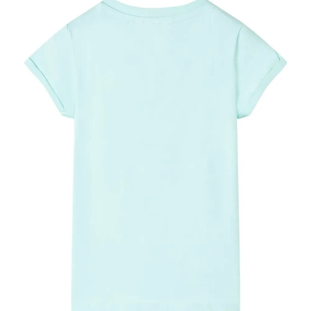 Kindershirt 128 lichtzeeblauw>vidaXL New