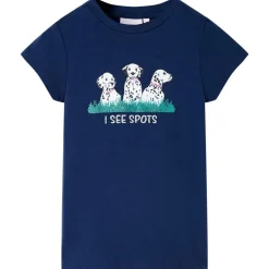 Kleding & Accessoires*vidaXL Kindershirt 116 marine Blauw