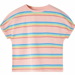 Kleding & Accessoires*vidaXL Kindershirt 128 perzikkleurig