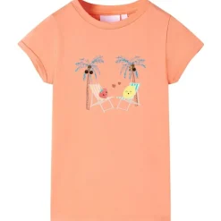 Kleding & Accessoires*vidaXL Kindershirt 128 kleurig Perzik