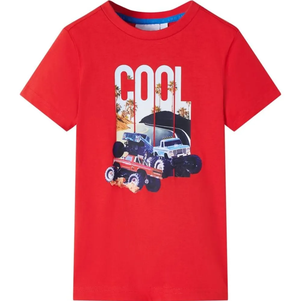 Kleding & Accessoires*vidaXL Kindershirt 104 Rood