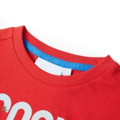 Kleding & Accessoires*vidaXL Kindershirt 104 Rood