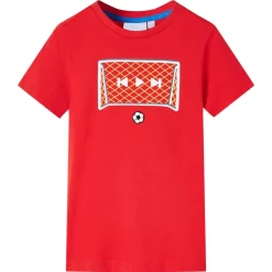 Kleding & Accessoires*vidaXL Kindershirt 92 Rood