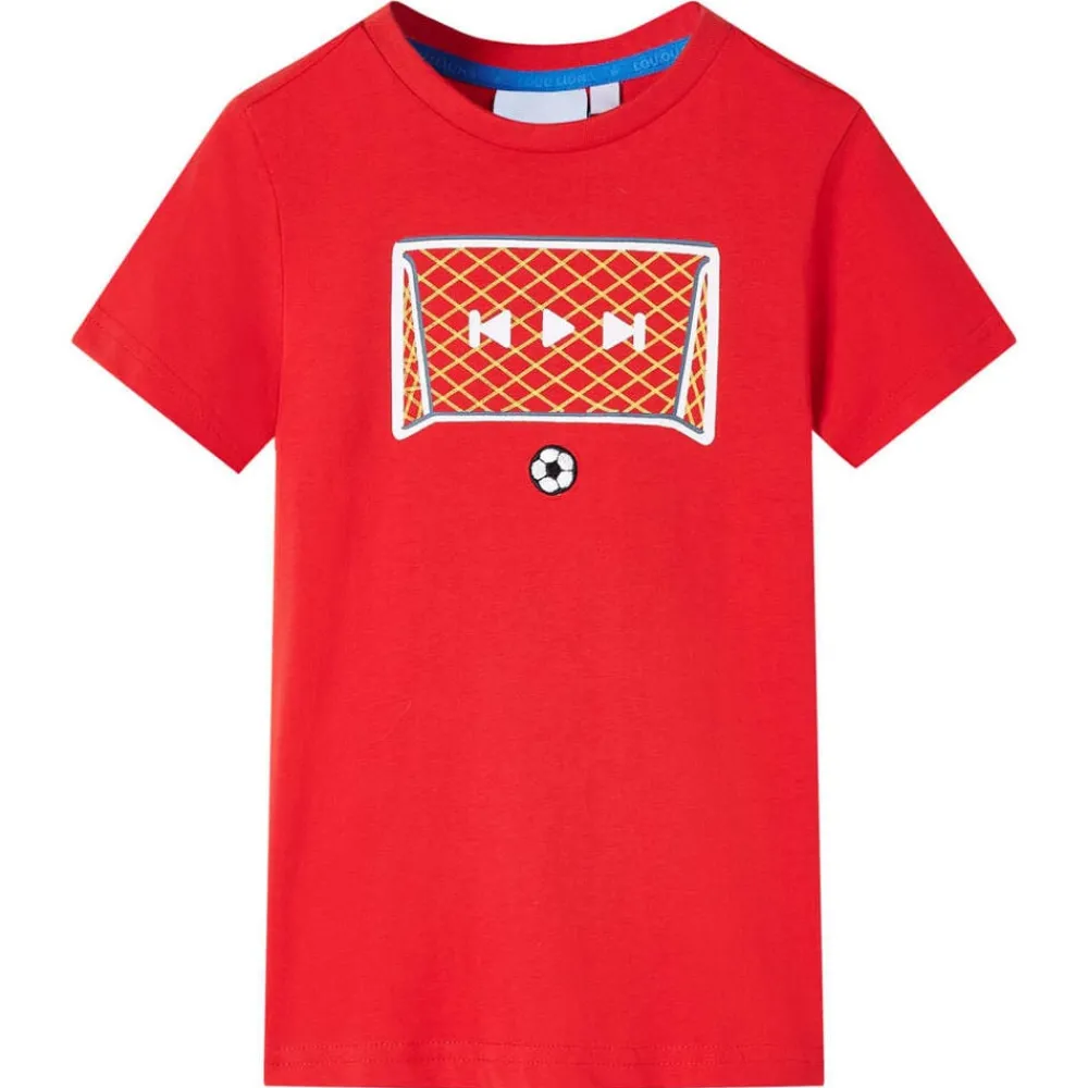 Kleding & Accessoires*vidaXL Kindershirt 92 Rood