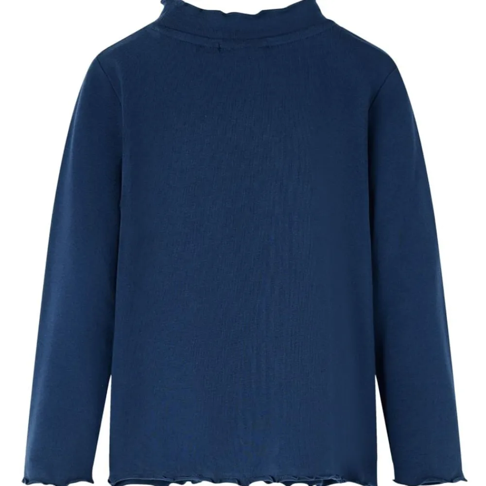 Kleding & Accessoires*vidaXL Kindershirt lange mouwen 104 Marineblauw
