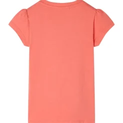 Kleding & Accessoires*vidaXL Kindershirt met kapmouwen 116 kleurig Koraal