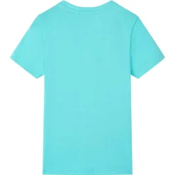 Kindershirt met korte mouwen 116 zeeblauw>vidaXL Clearance
