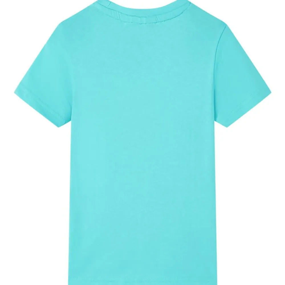 Kleding & Accessoires*vidaXL Kindershirt met korte mouwen 140 zeeblauw Aqua