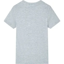 Kleding & Accessoires*vidaXL Kindershirt met korte mouwen 140 Grijs
