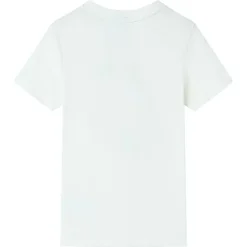 Kleding & Accessoires*vidaXL Kindershirt met korte mouwen 140 Ecru