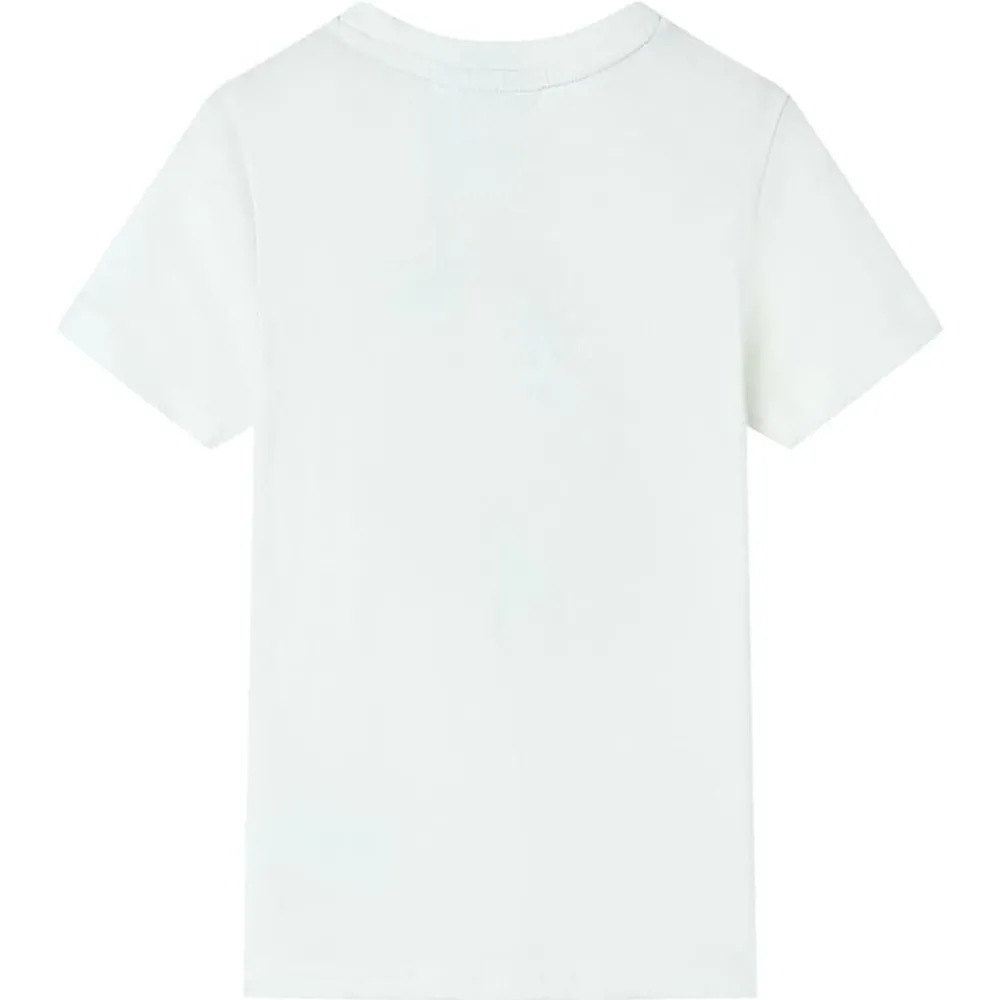 Kleding & Accessoires*vidaXL Kindershirt met korte mouwen 140 Ecru