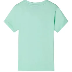 Kleding & Accessoires*vidaXL Kindershirt met korte mouwen 92 licht Groen