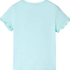 Kindershirt met korte mouwen 104 lichtzeeblauw>vidaXL Best