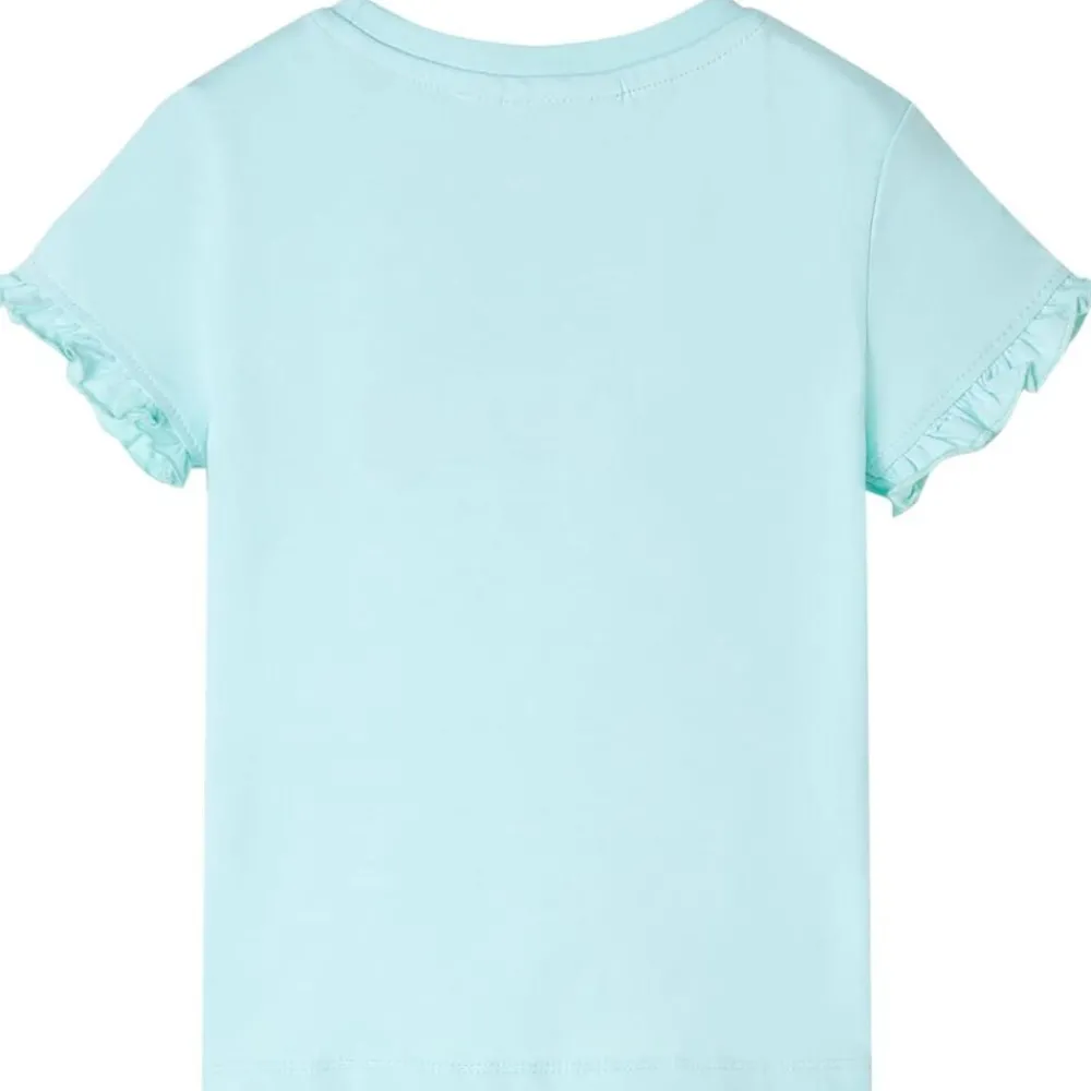 Kindershirt met korte mouwen 104 lichtzeeblauw>vidaXL Best
