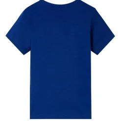Kleding & Accessoires*vidaXL Kindershirt met korte mouwen 104 donker Blauw