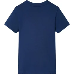 Kleding & Accessoires*vidaXL Kindershirt met korte mouwen 128 donker Blauw