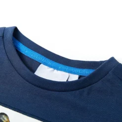 Kleding & Accessoires*vidaXL Kindershirt met korte mouwen 128 donker Blauw