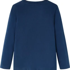 Kleding & Accessoires*vidaXL Kindershirt met lange mouwen 92 Marineblauw