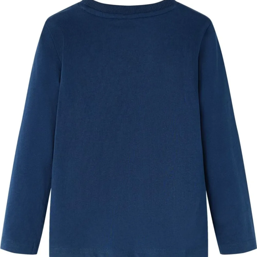 Kleding & Accessoires*vidaXL Kindershirt met lange mouwen 92 Marineblauw