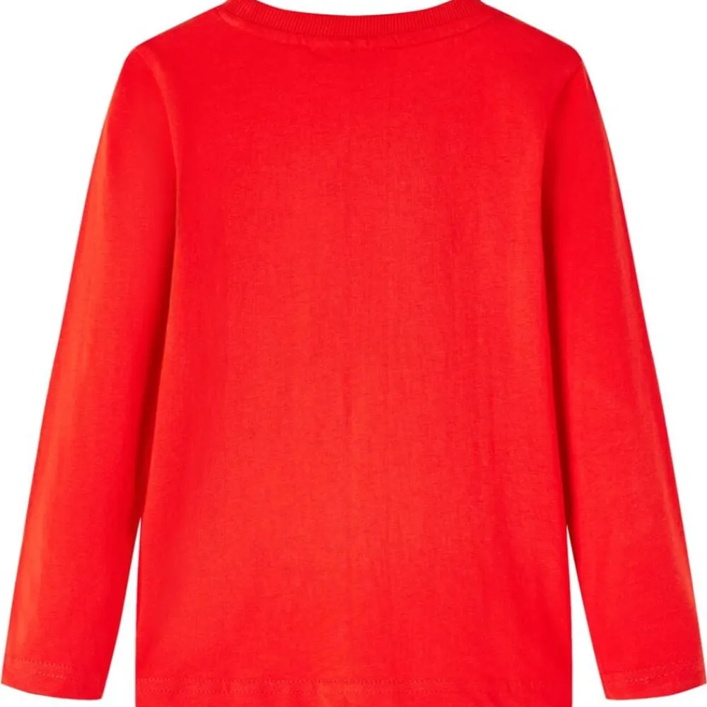 Kleding & Accessoires*vidaXL Kindershirt met lange mouwen 104 Rood