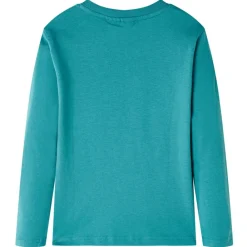 Kleding & Accessoires*vidaXL Kindershirt met lange mouwen 104 donkerzeeblauw Aqua