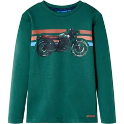 Kleding & Accessoires*vidaXL Kindershirt met lange mouwen 92 Groen