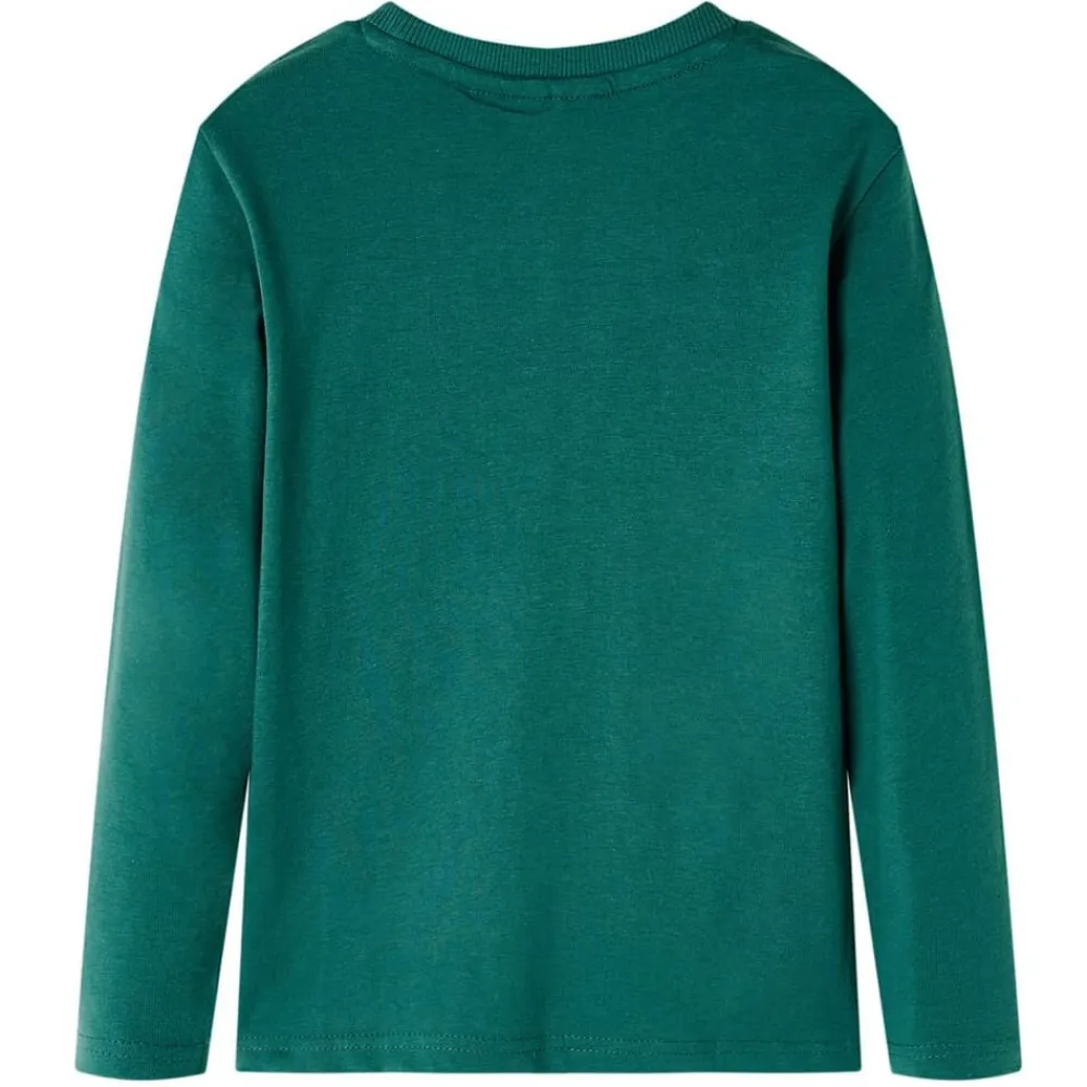Kleding & Accessoires*vidaXL Kindershirt met lange mouwen 92 Groen