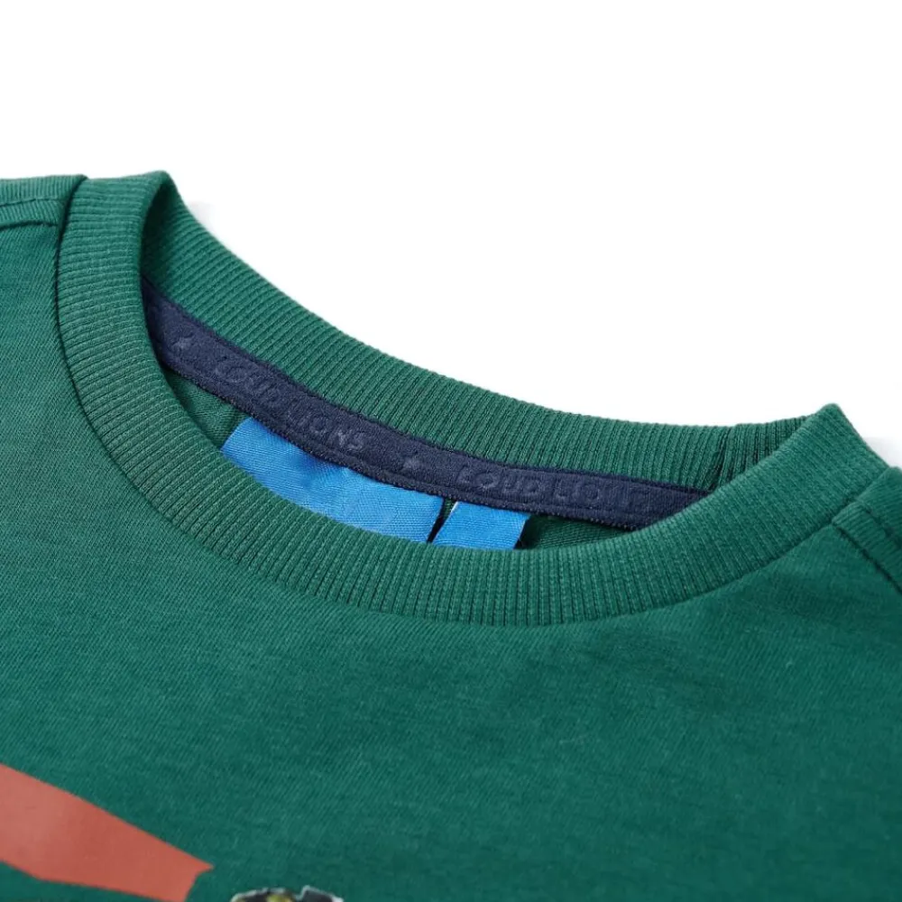 Kleding & Accessoires*vidaXL Kindershirt met lange mouwen 92 Groen