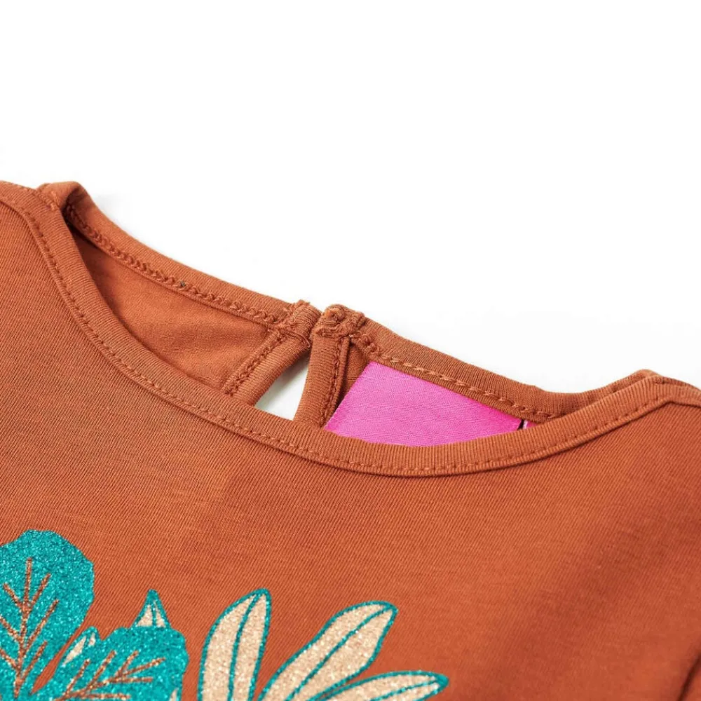 Kindershirt met lange mouwen 128 kleurig>vidaXL Outlet
