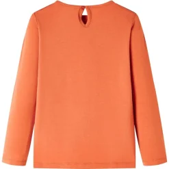 Kindershirt met lange mouwen 116 bruin>vidaXL Best