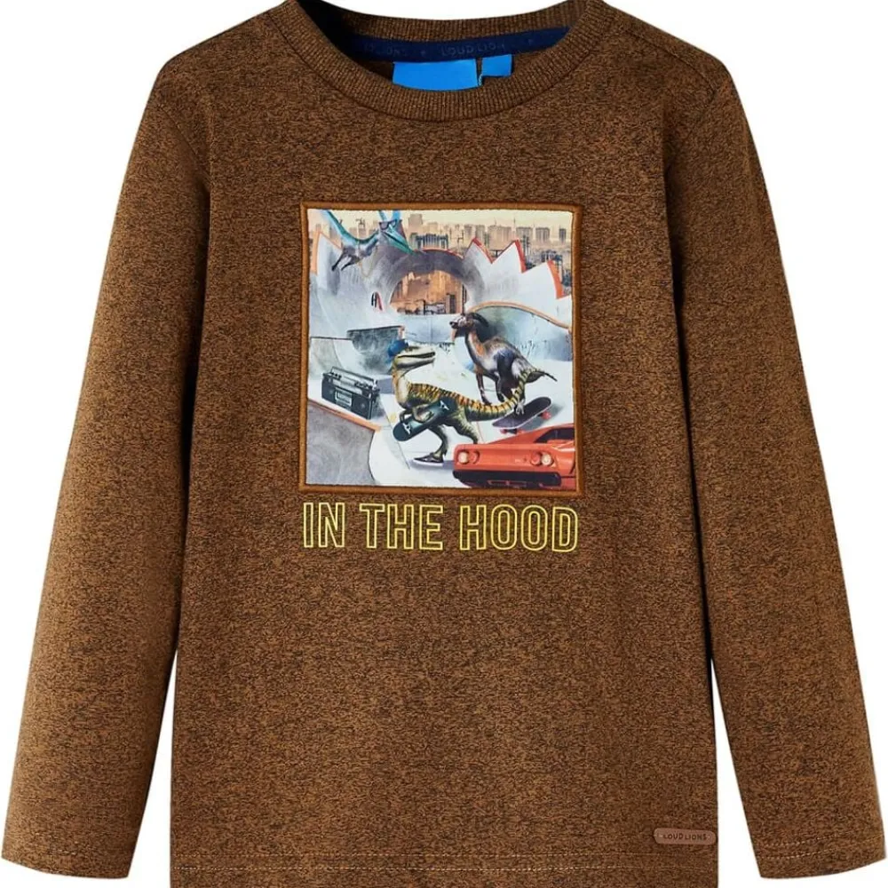 Kindershirt met lange mouwen 104 gemêleerd kleur>vidaXL