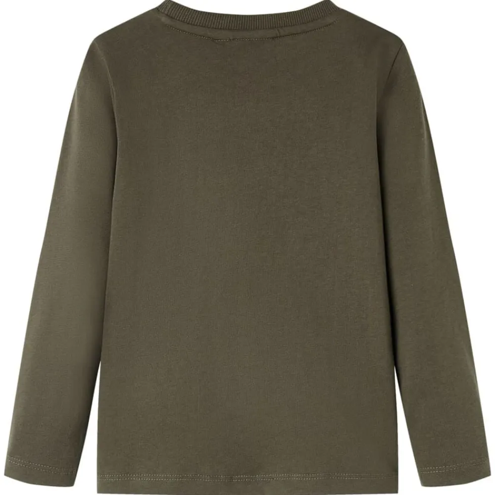 Kindershirt met lange mouwen 116 kleurig>vidaXL