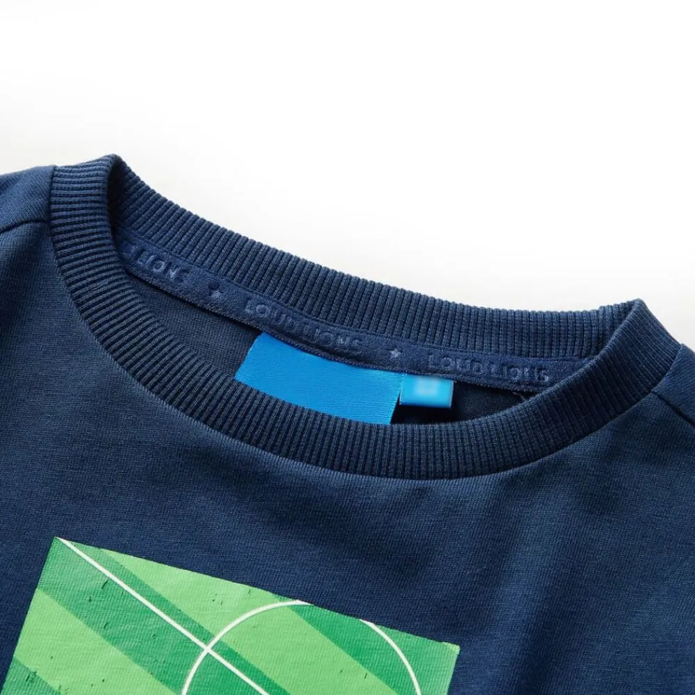 Kindershirt met lange mouwen 104 marineblauw>vidaXL Best