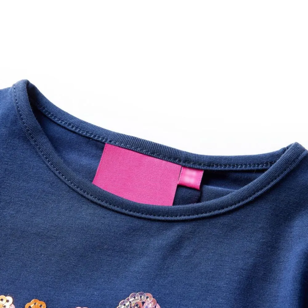 Kindershirt met lange mouwen 104>vidaXL