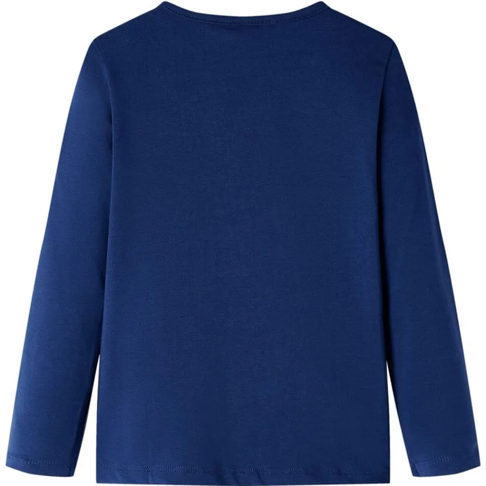 Kindershirt met lange mouwen 104 marine>vidaXL Online