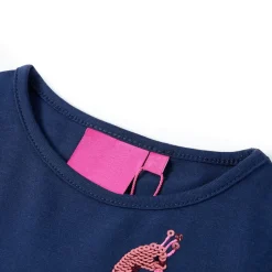 Kindershirt met lange mouwen 104 marine><noscript><img width=