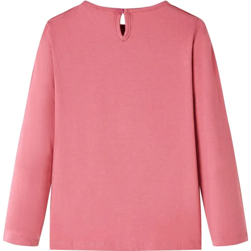 Kleding & Accessoires*vidaXL Kindershirt met lange mouwen 116 oud Roze