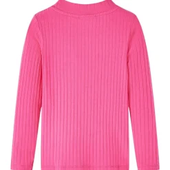 Kleding & Accessoires*vidaXL Kindershirt met lange mouwen geribd 92 fel Roze