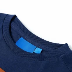 Kleding & Accessoires*vidaXL Kindershirt met lange mouwen 104 marineblauw