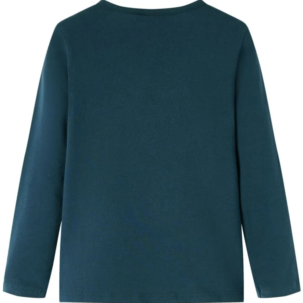 Kleding & Accessoires*vidaXL Kindershirt met lange mouwen 104 donker Groen
